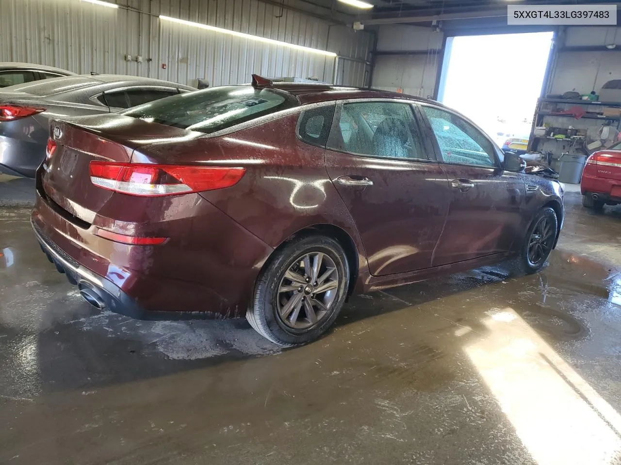 2020 Kia Optima Lx VIN: 5XXGT4L33LG397483 Lot: 75804904