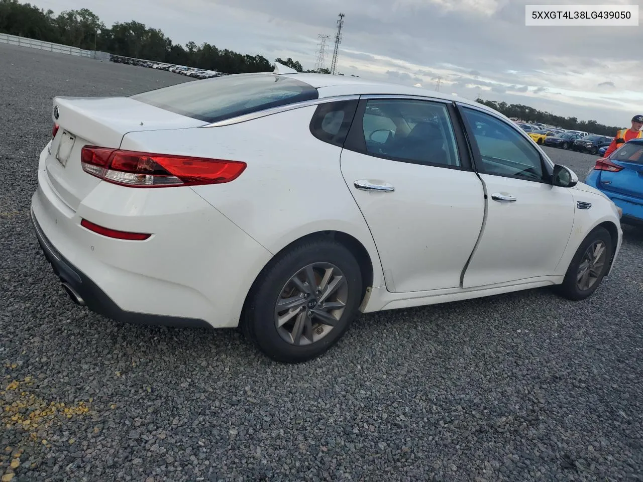 2020 Kia Optima Lx VIN: 5XXGT4L38LG439050 Lot: 75832404