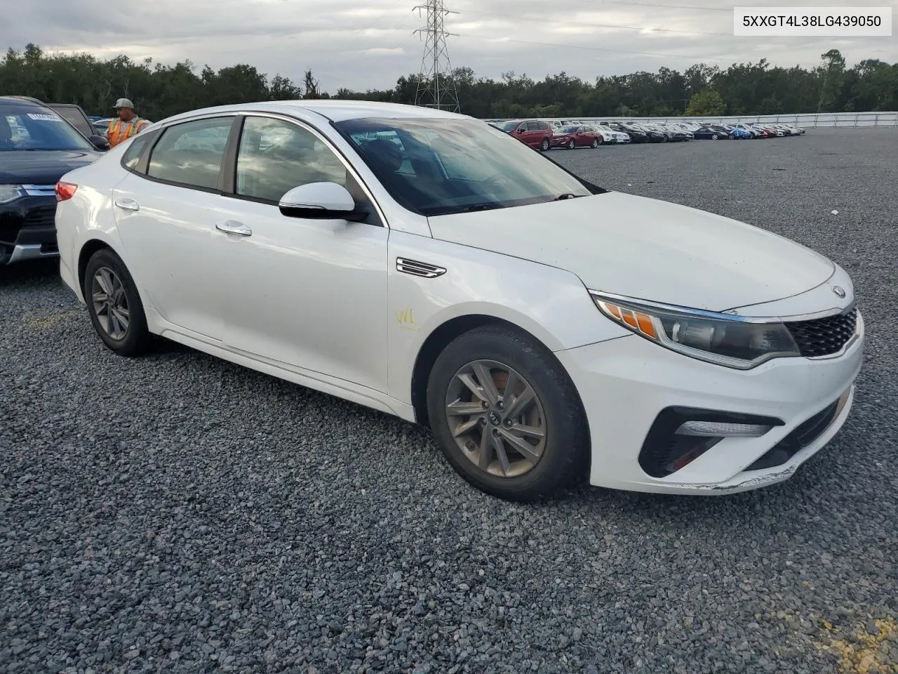 2020 Kia Optima Lx VIN: 5XXGT4L38LG439050 Lot: 75832404