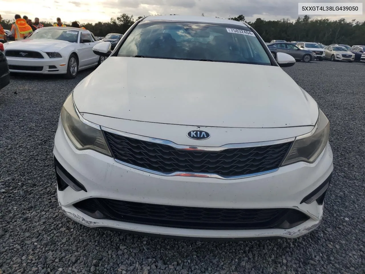 2020 Kia Optima Lx VIN: 5XXGT4L38LG439050 Lot: 75832404