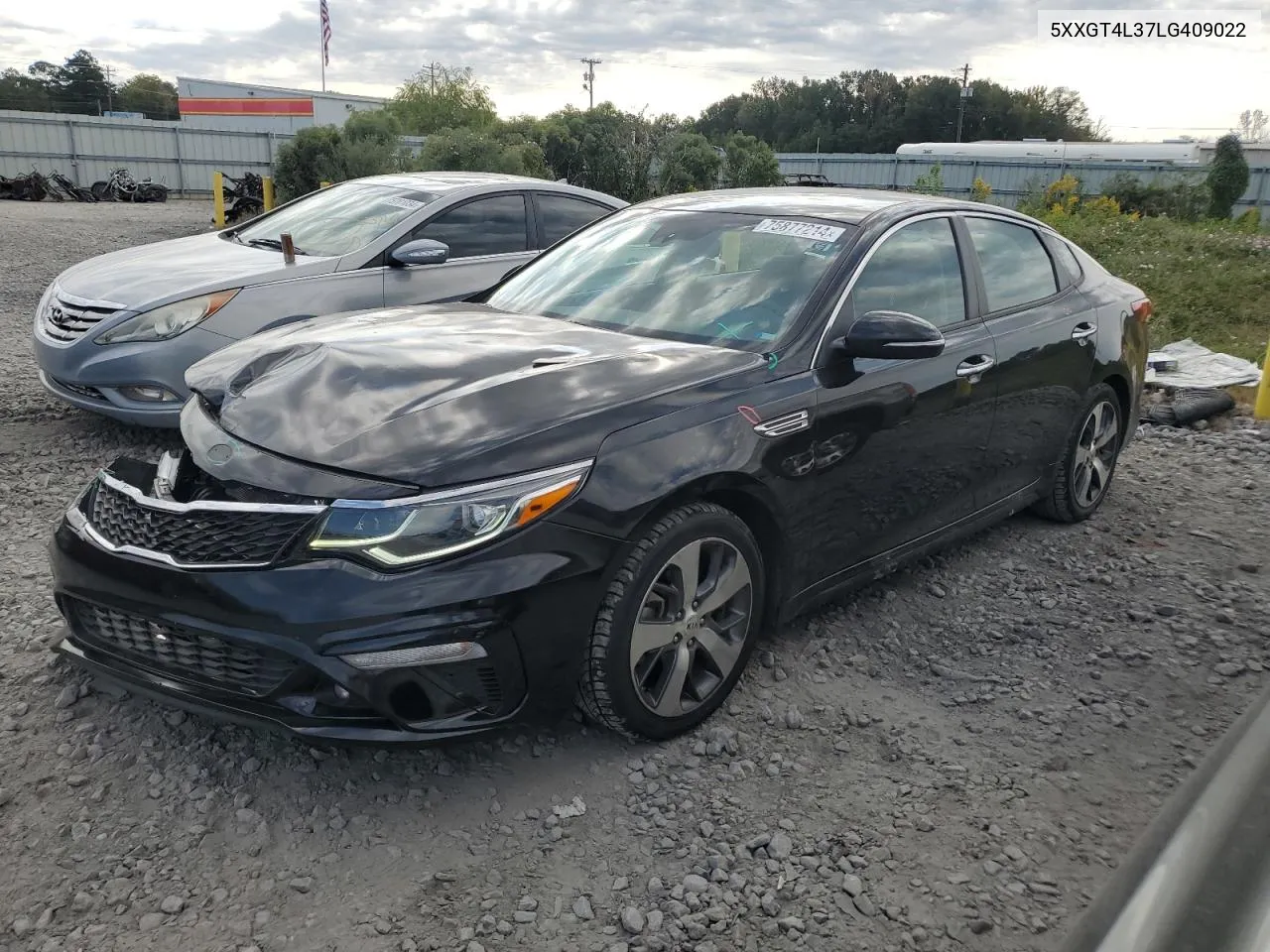 2020 Kia Optima Lx VIN: 5XXGT4L37LG409022 Lot: 75877214