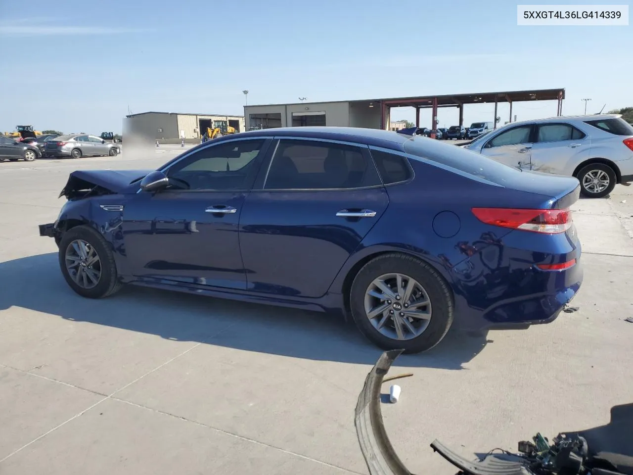 2020 Kia Optima Lx VIN: 5XXGT4L36LG414339 Lot: 75907944