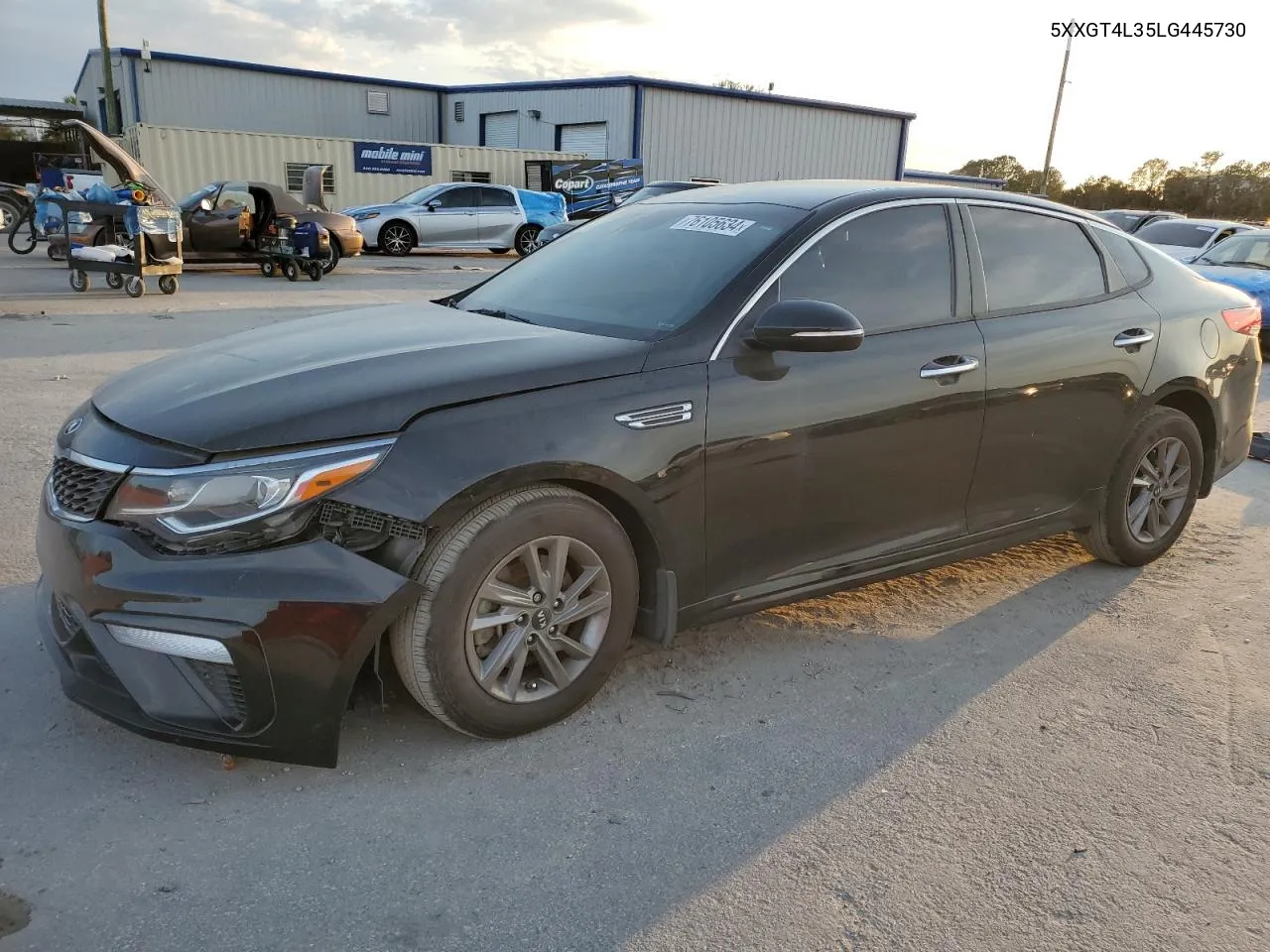 2020 Kia Optima Lx VIN: 5XXGT4L35LG445730 Lot: 76105634