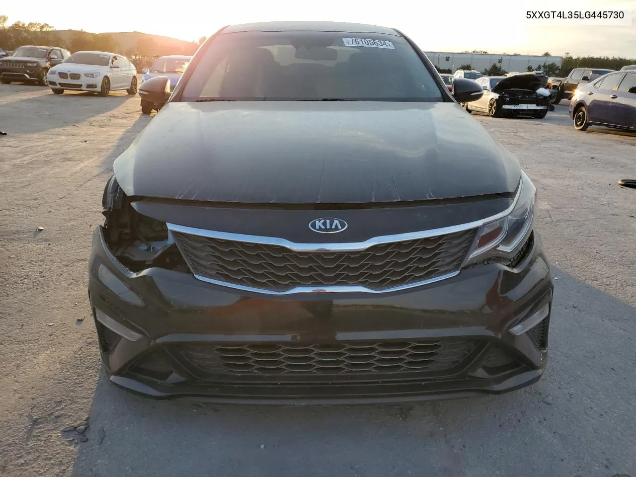 2020 Kia Optima Lx VIN: 5XXGT4L35LG445730 Lot: 76105634