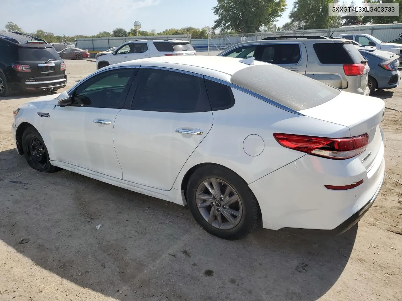 2020 Kia Optima Lx VIN: 5XXGT4L3XLG403733 Lot: 76109134