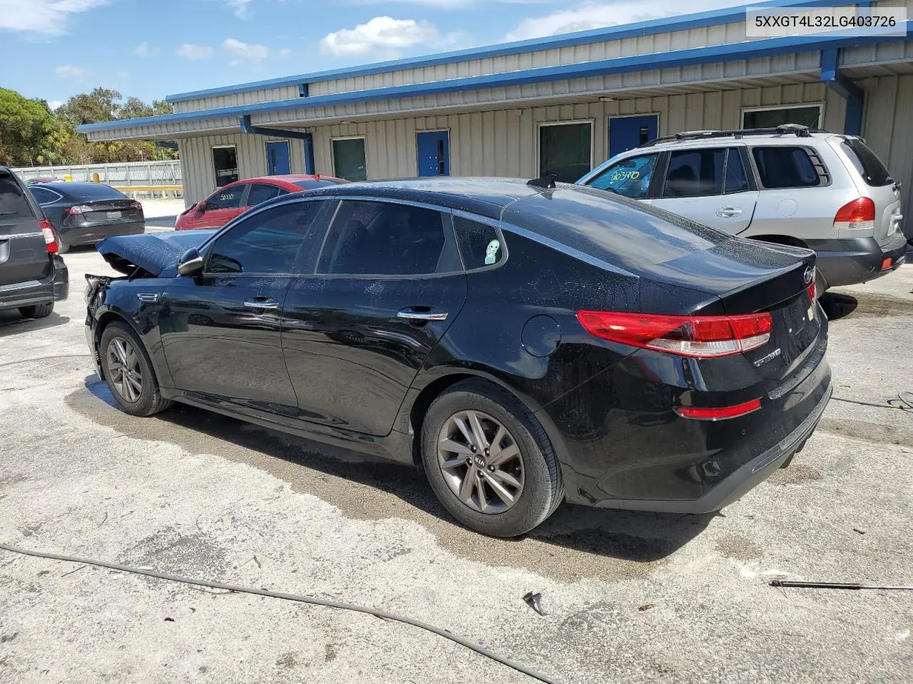 2020 Kia Optima Lx VIN: 5XXGT4L32LG403726 Lot: 76133394