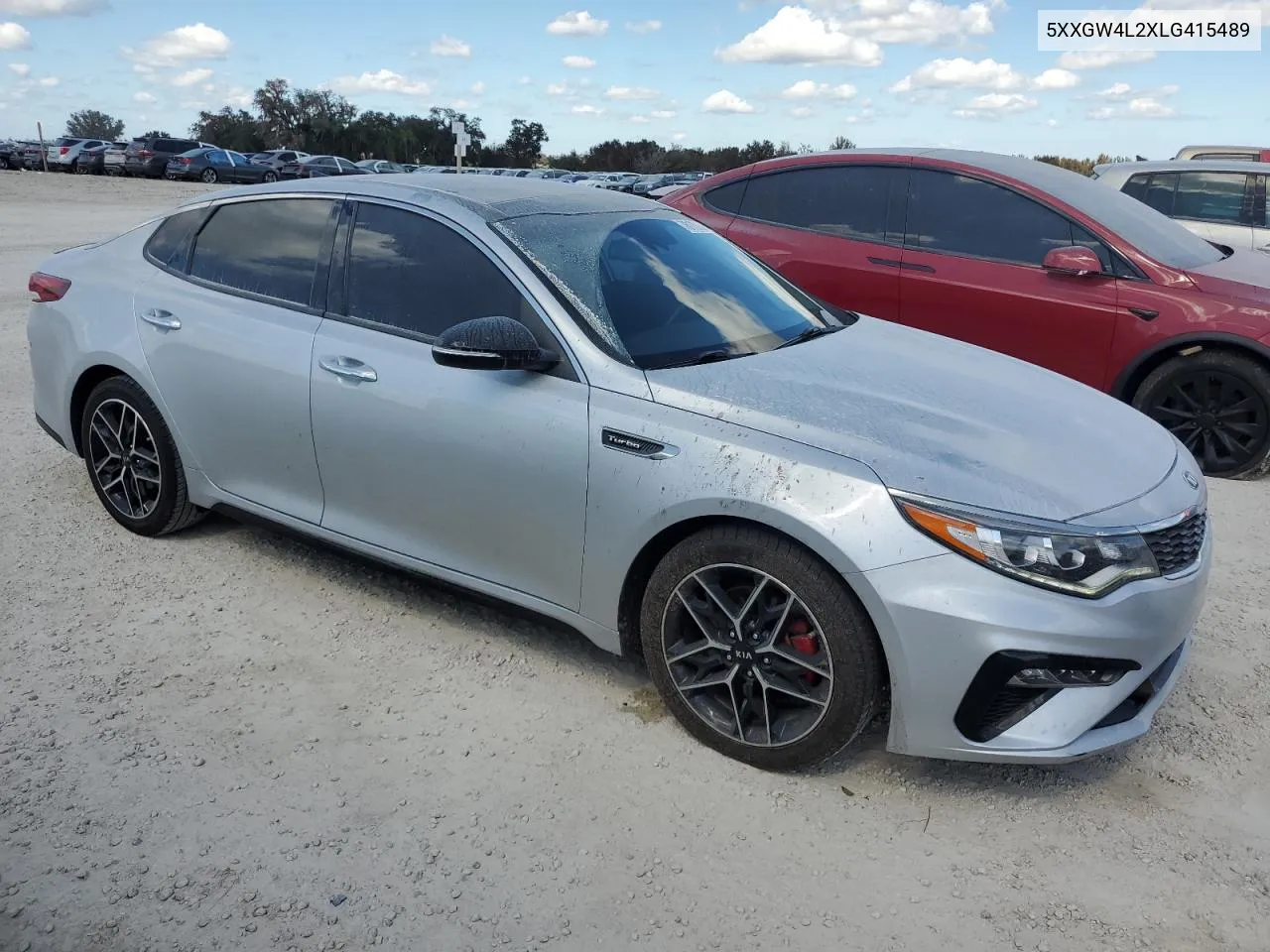 2020 Kia Optima Sx VIN: 5XXGW4L2XLG415489 Lot: 76173134