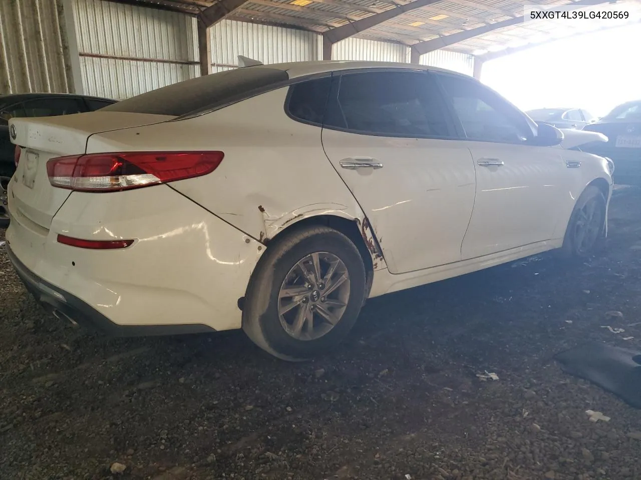 2020 Kia Optima Lx VIN: 5XXGT4L39LG420569 Lot: 76188394