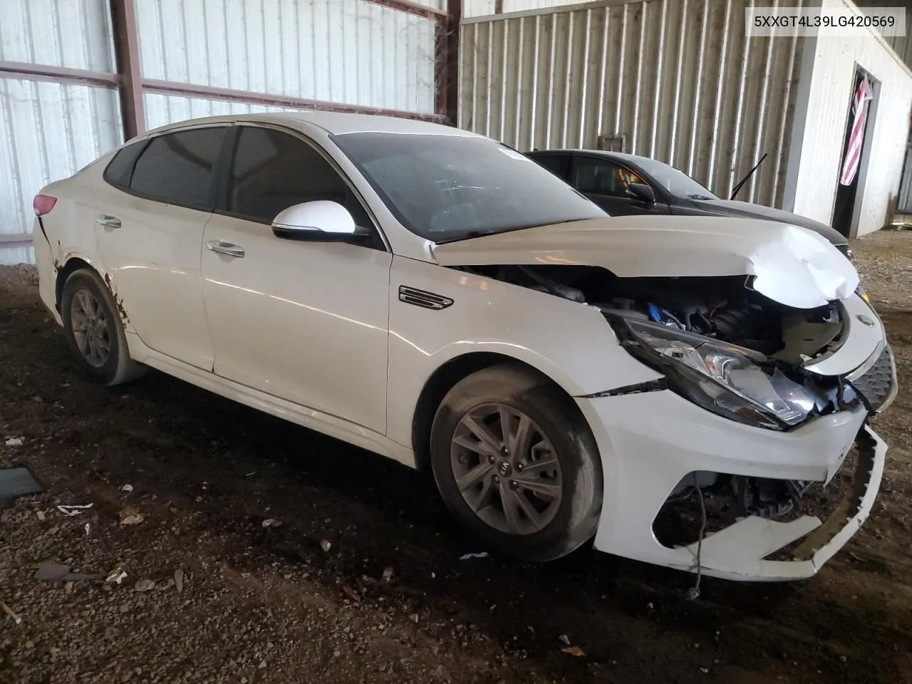 5XXGT4L39LG420569 2020 Kia Optima Lx