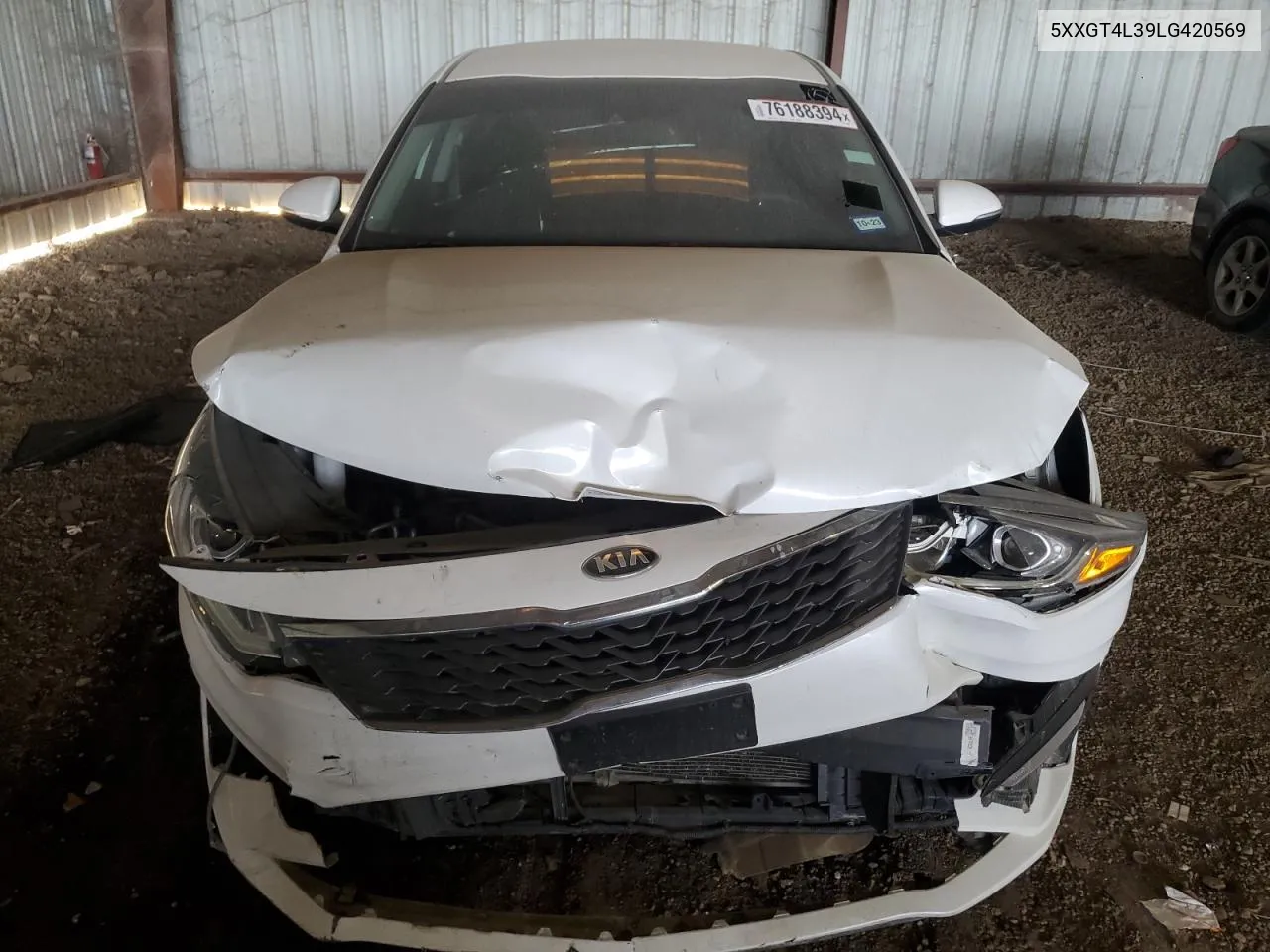 5XXGT4L39LG420569 2020 Kia Optima Lx