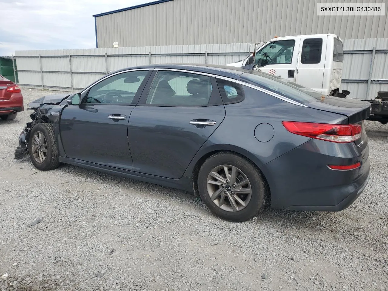 2020 Kia Optima Lx VIN: 5XXGT4L30LG430486 Lot: 76198314