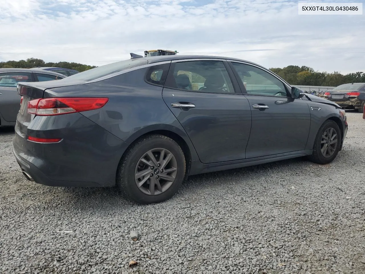 2020 Kia Optima Lx VIN: 5XXGT4L30LG430486 Lot: 76198314