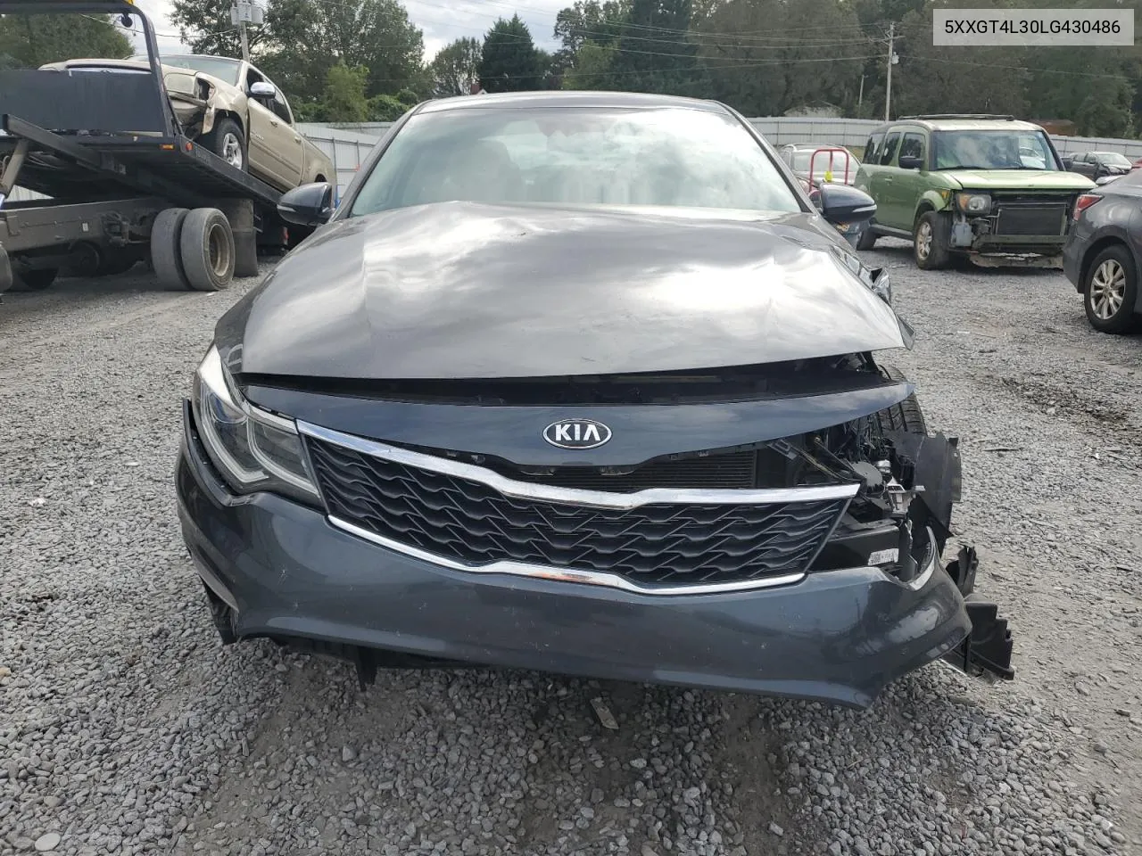 2020 Kia Optima Lx VIN: 5XXGT4L30LG430486 Lot: 76198314