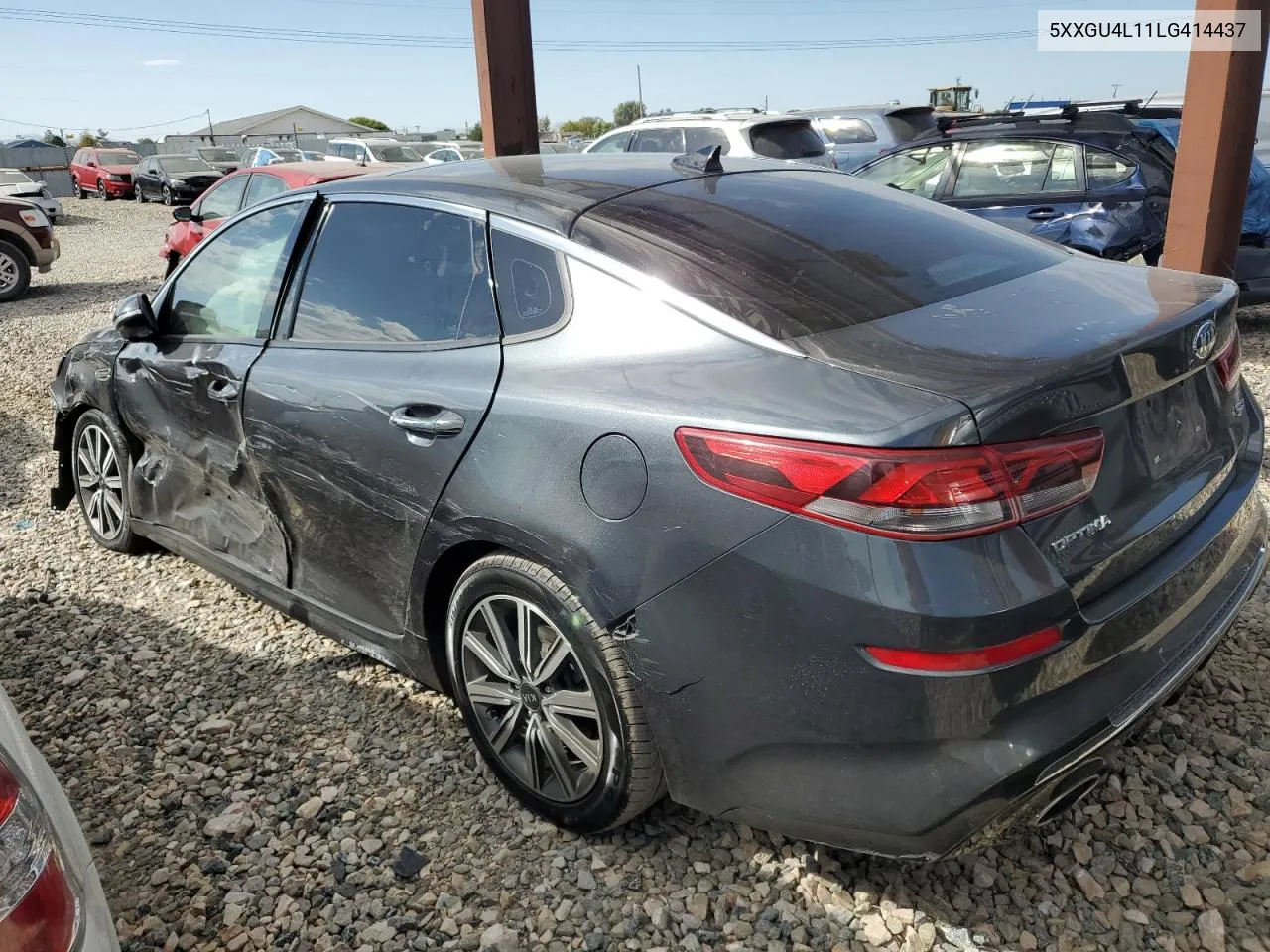 2020 Kia Optima Ex VIN: 5XXGU4L11LG414437 Lot: 76199334