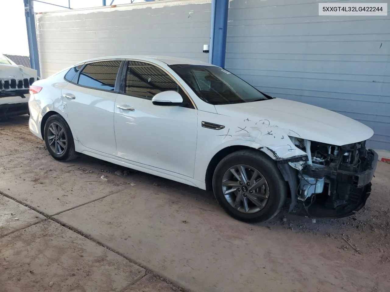 2020 Kia Optima Lx VIN: 5XXGT4L32LG422244 Lot: 76345714