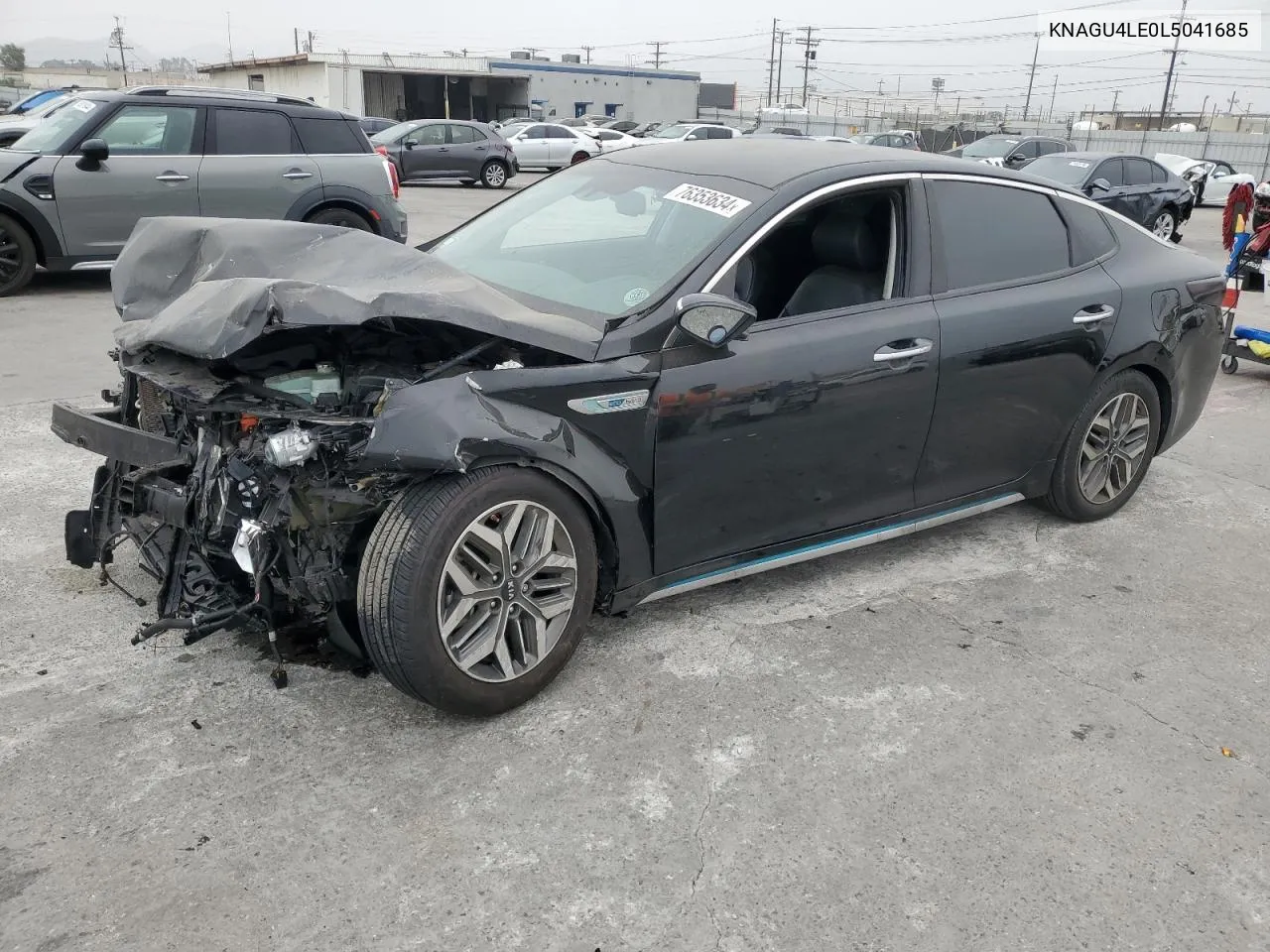 KNAGU4LE0L5041685 2020 Kia Optima Hybrid Ex