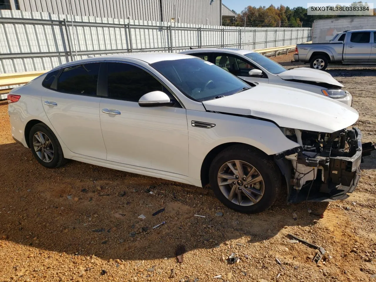 2020 Kia Optima Lx VIN: 5XXGT4L38LG383384 Lot: 76364794