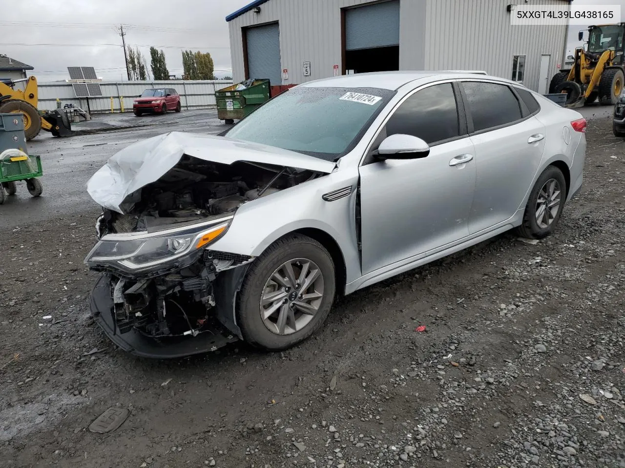 2020 Kia Optima Lx VIN: 5XXGT4L39LG438165 Lot: 76410724