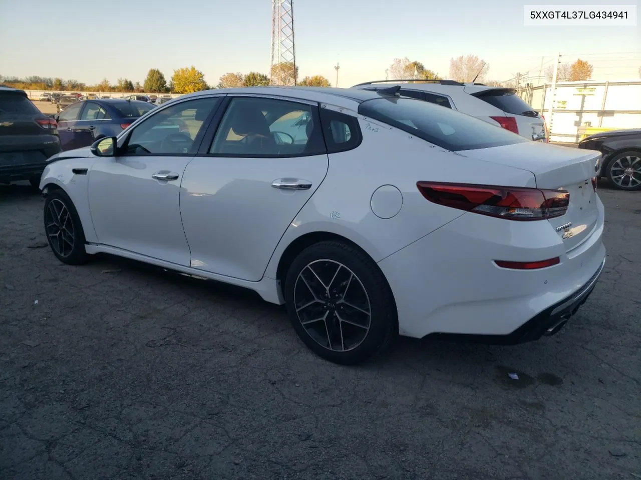 2020 Kia Optima Lx VIN: 5XXGT4L37LG434941 Lot: 76410854