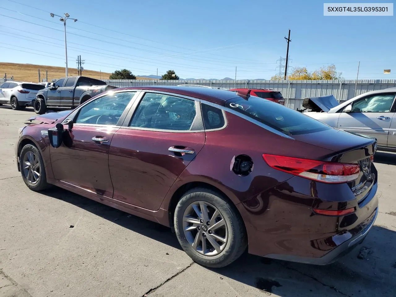 2020 Kia Optima Lx VIN: 5XXGT4L35LG395301 Lot: 76504194