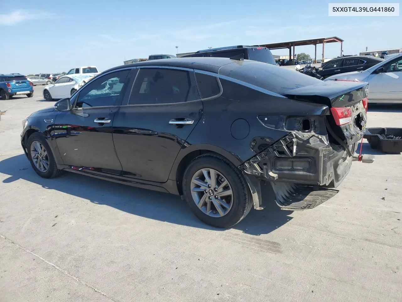 2020 Kia Optima Lx VIN: 5XXGT4L39LG441860 Lot: 76674374