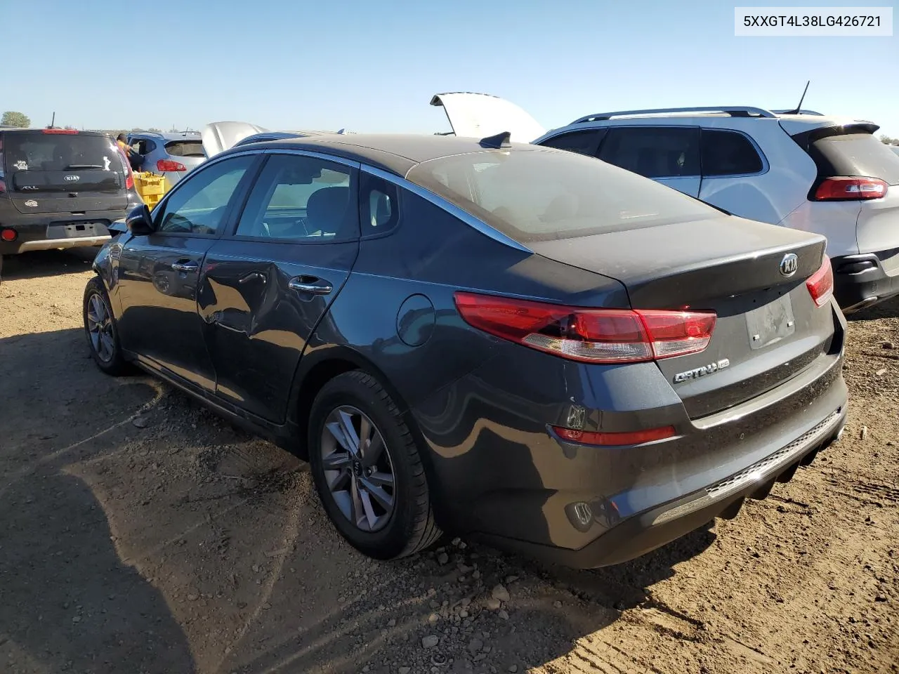 2020 Kia Optima Lx VIN: 5XXGT4L38LG426721 Lot: 76722444