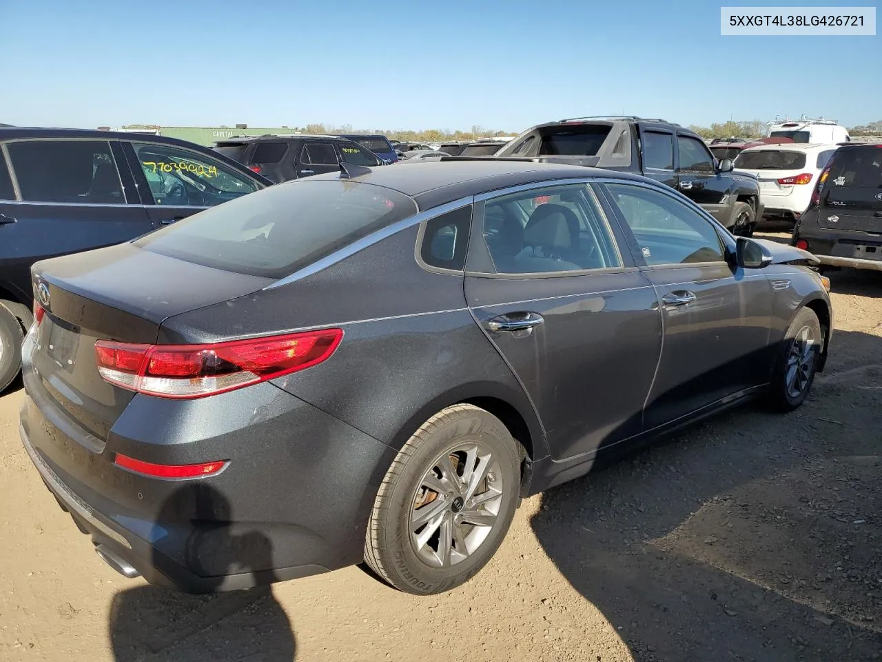 2020 Kia Optima Lx VIN: 5XXGT4L38LG426721 Lot: 76722444