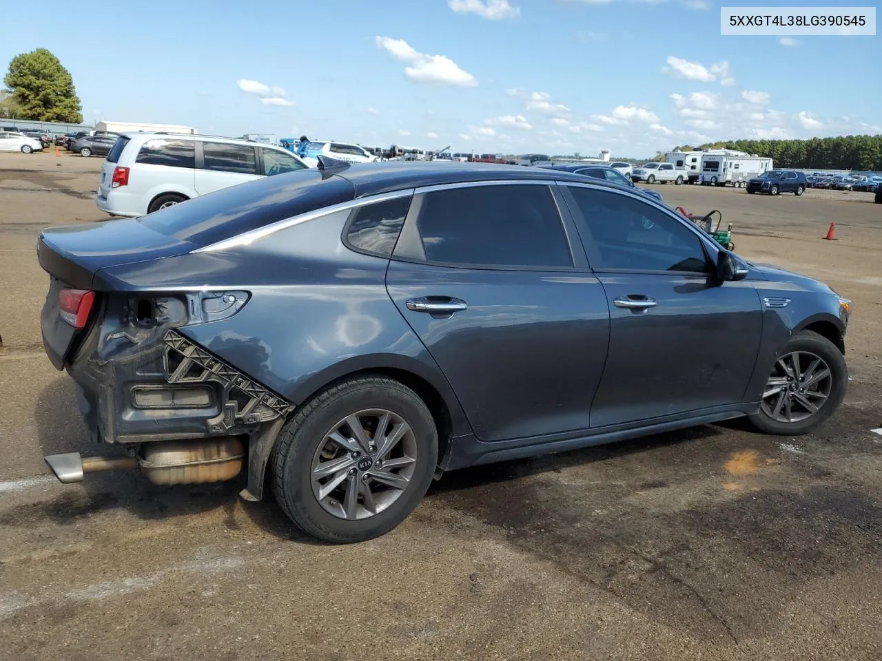 2020 Kia Optima Lx VIN: 5XXGT4L38LG390545 Lot: 76886754