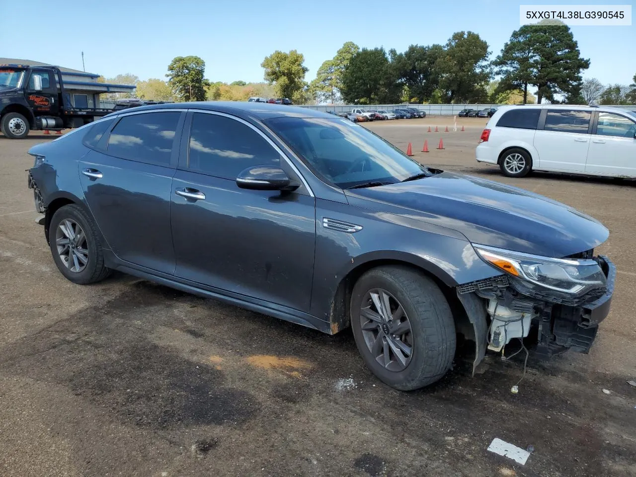 2020 Kia Optima Lx VIN: 5XXGT4L38LG390545 Lot: 76886754