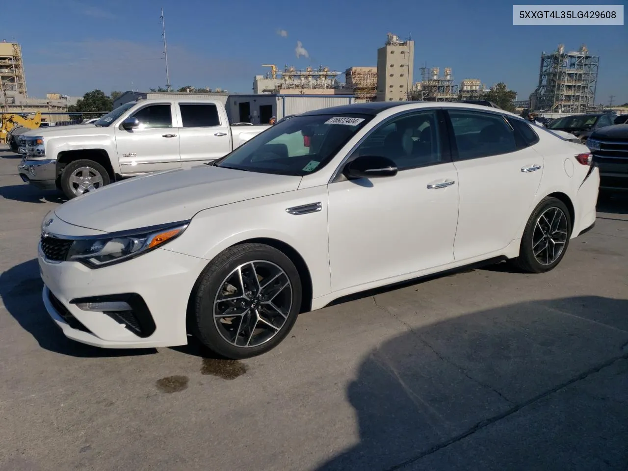 2020 Kia Optima Lx VIN: 5XXGT4L35LG429608 Lot: 76922404