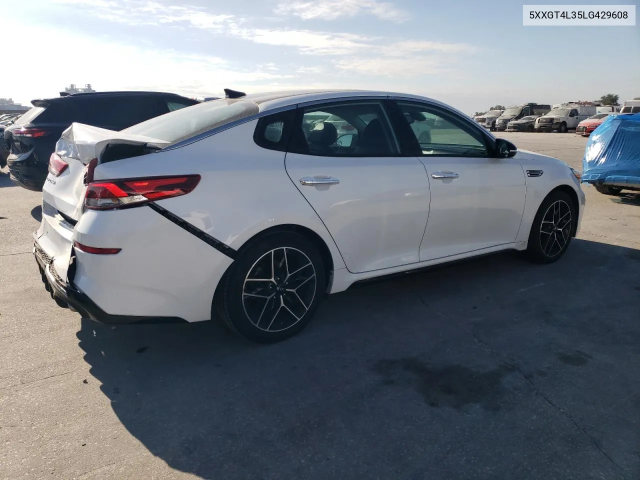 2020 Kia Optima Lx VIN: 5XXGT4L35LG429608 Lot: 76922404