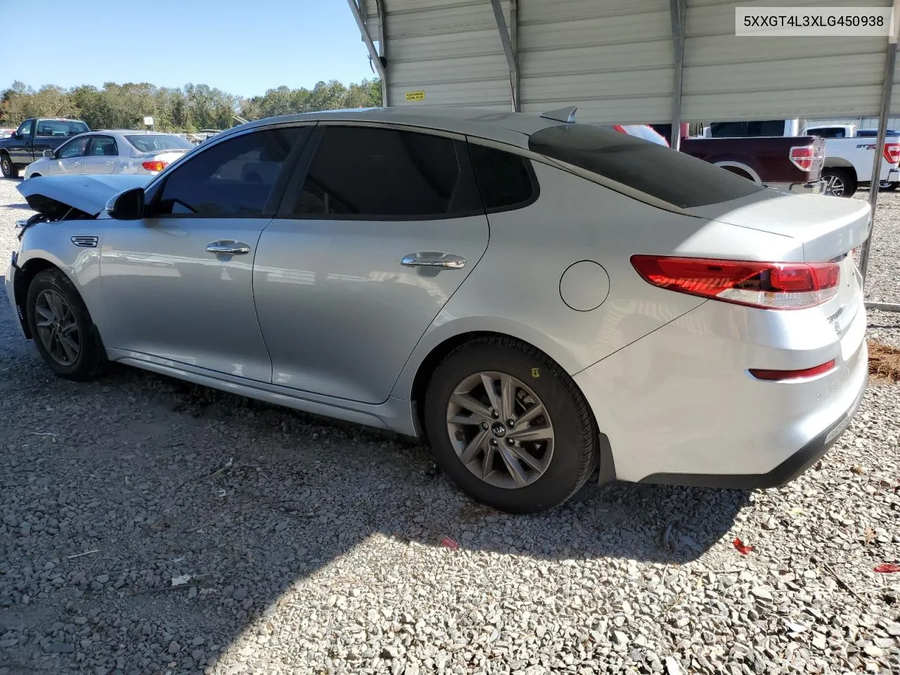 2020 Kia Optima Lx VIN: 5XXGT4L3XLG450938 Lot: 77030454