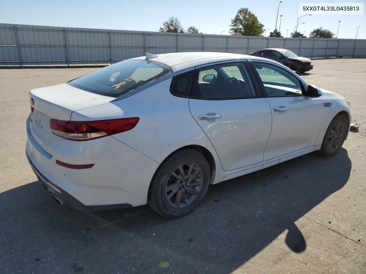 2020 Kia Optima Lx VIN: 5XXGT4L33LG435813 Lot: 77184934