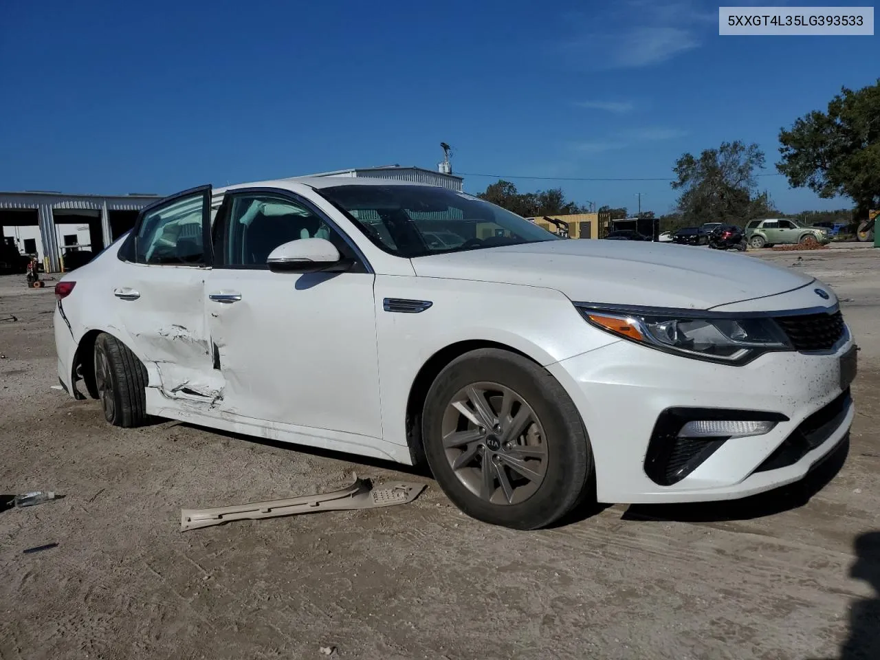 2020 Kia Optima Lx VIN: 5XXGT4L35LG393533 Lot: 77243804