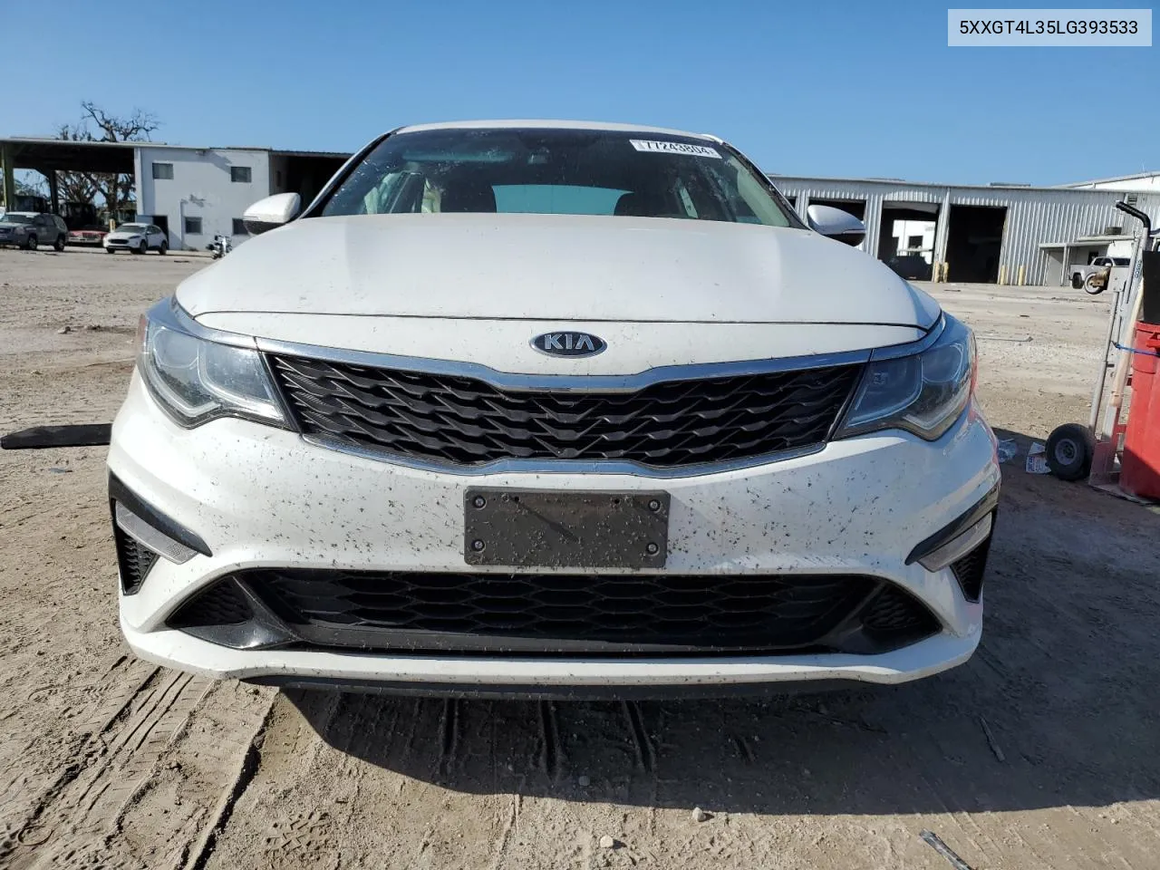 2020 Kia Optima Lx VIN: 5XXGT4L35LG393533 Lot: 77243804