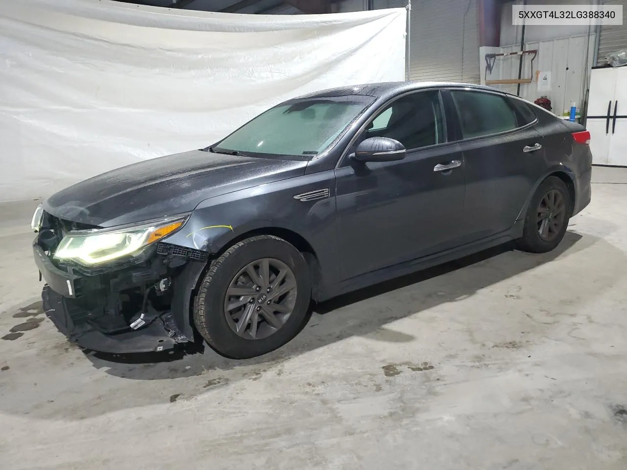 2020 Kia Optima Lx VIN: 5XXGT4L32LG388340 Lot: 77271494