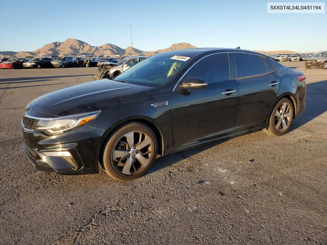 2020 Kia Optima Lx VIN: 5XXGT4L34LG451194 Lot: 77342664