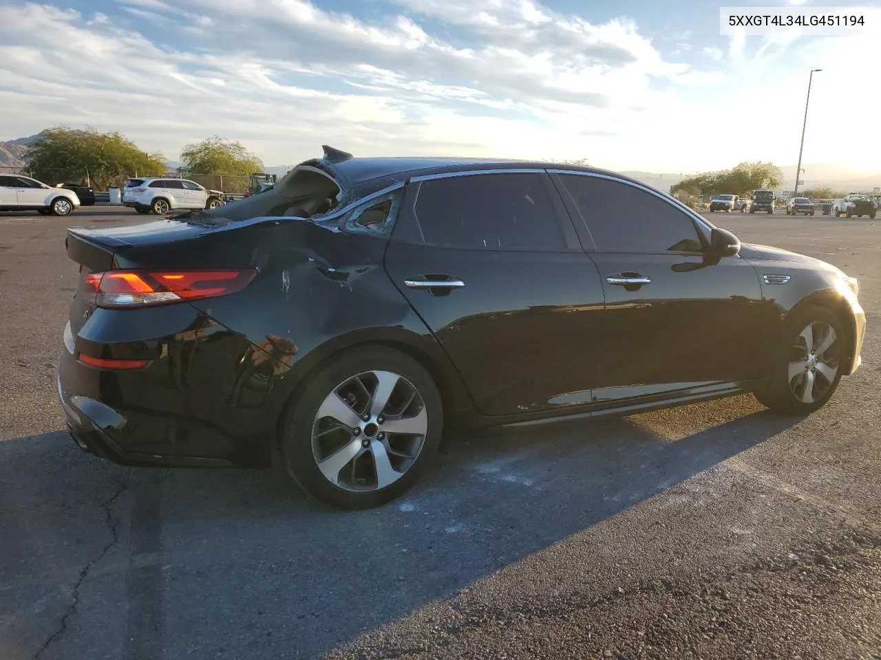 2020 Kia Optima Lx VIN: 5XXGT4L34LG451194 Lot: 77342664