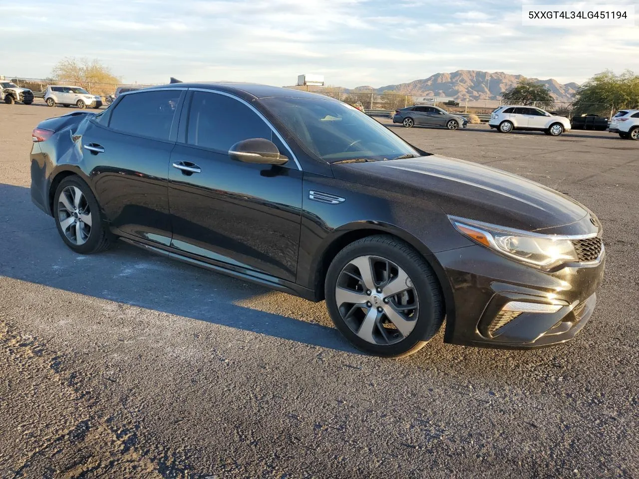 2020 Kia Optima Lx VIN: 5XXGT4L34LG451194 Lot: 77342664