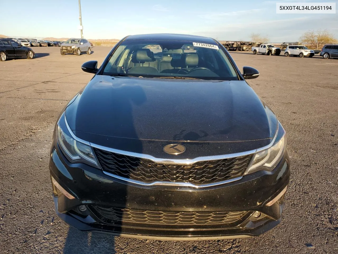 2020 Kia Optima Lx VIN: 5XXGT4L34LG451194 Lot: 77342664