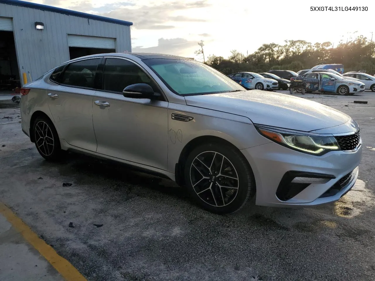 2020 Kia Optima Lx VIN: 5XXGT4L31LG449130 Lot: 77383214