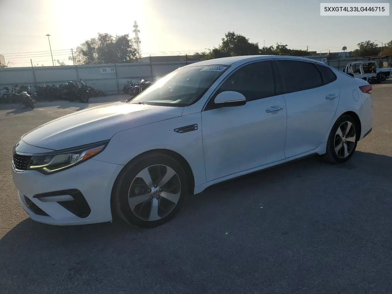 2020 Kia Optima Lx VIN: 5XXGT4L33LG446715 Lot: 77491554