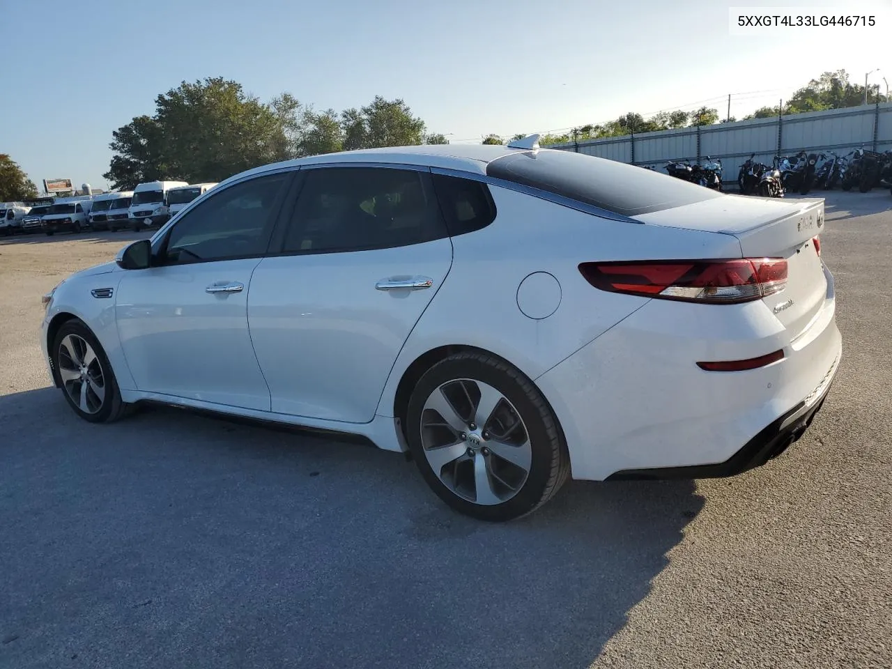 2020 Kia Optima Lx VIN: 5XXGT4L33LG446715 Lot: 77491554