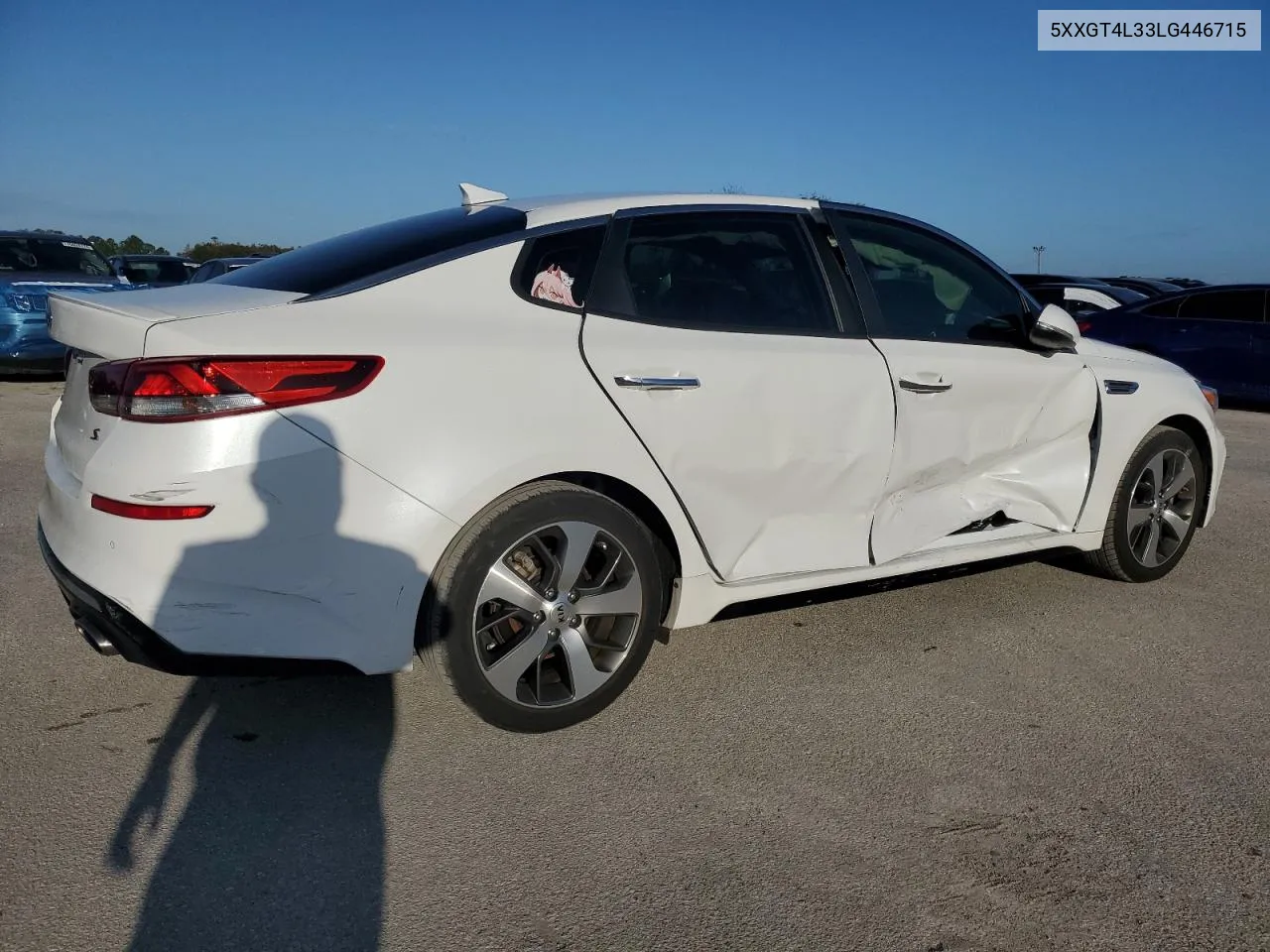 2020 Kia Optima Lx VIN: 5XXGT4L33LG446715 Lot: 77491554