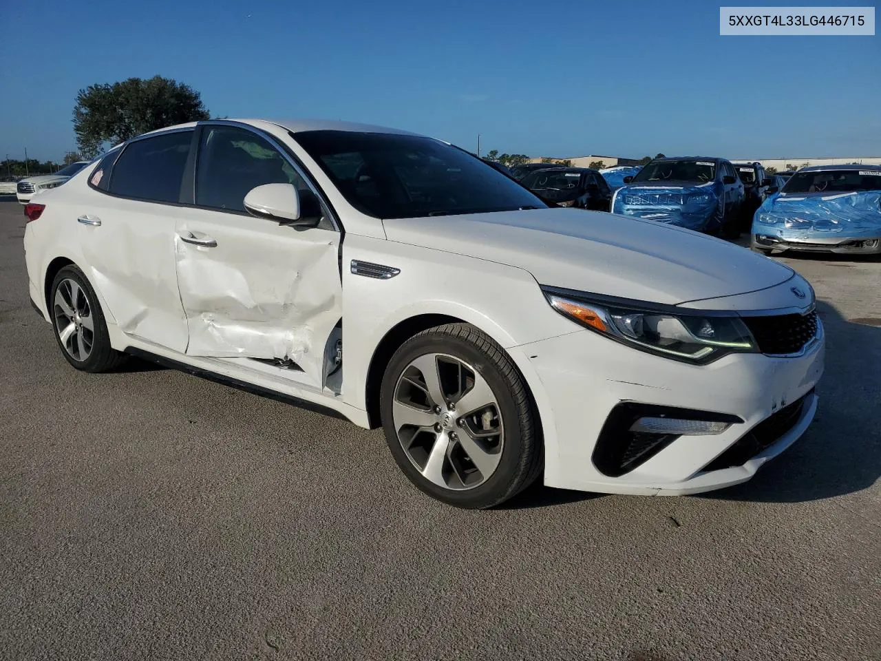 2020 Kia Optima Lx VIN: 5XXGT4L33LG446715 Lot: 77491554