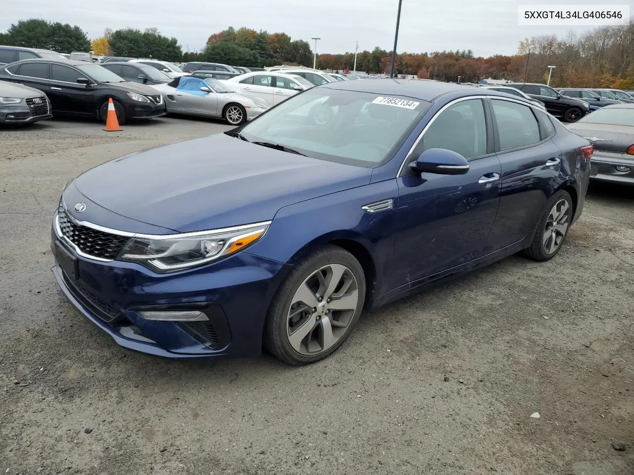 2020 Kia Optima Lx VIN: 5XXGT4L34LG406546 Lot: 77852134