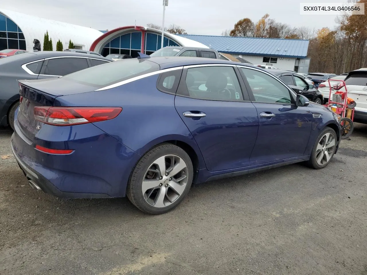 2020 Kia Optima Lx VIN: 5XXGT4L34LG406546 Lot: 77852134