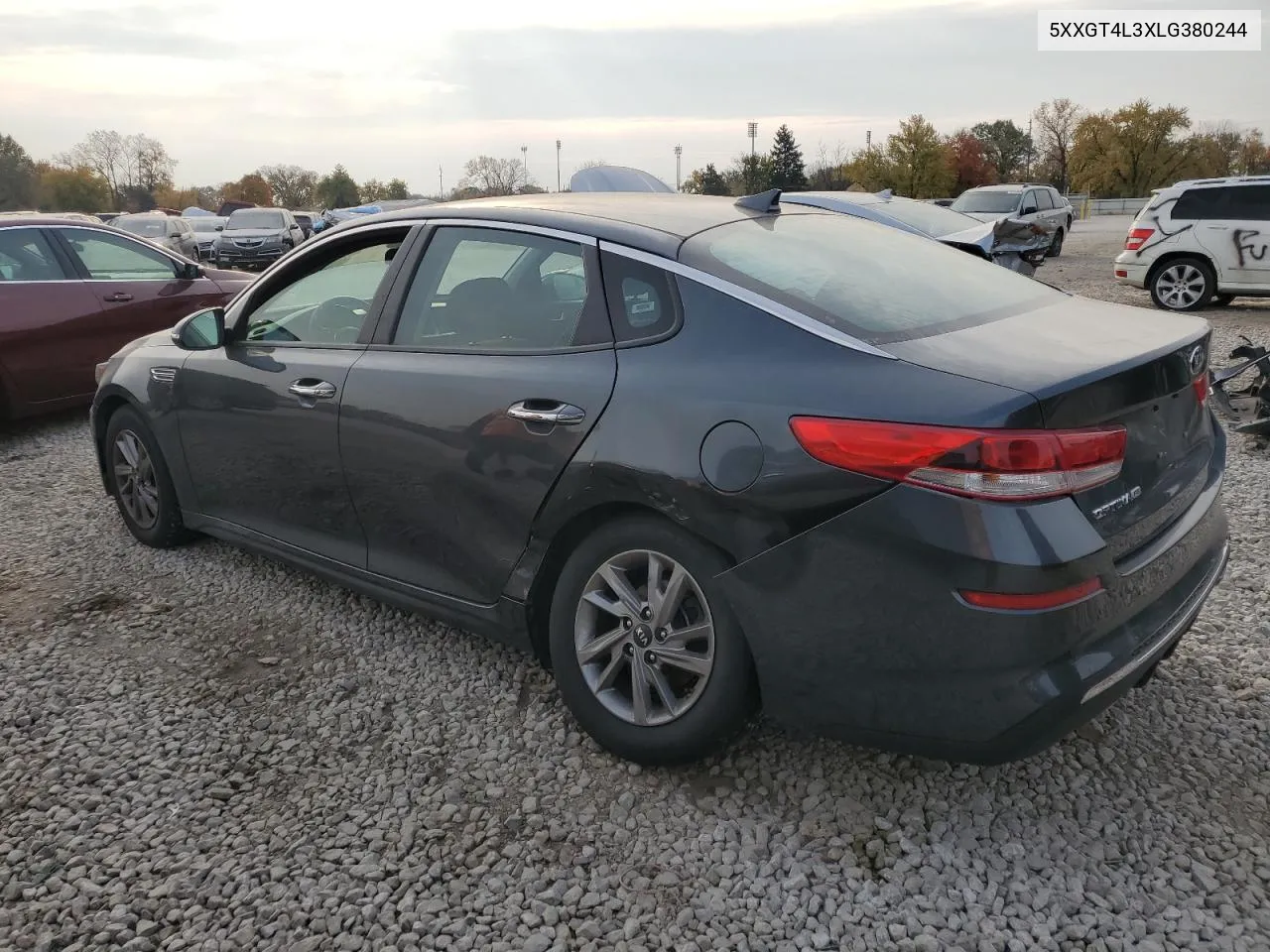 2020 Kia Optima Lx VIN: 5XXGT4L3XLG380244 Lot: 78044804