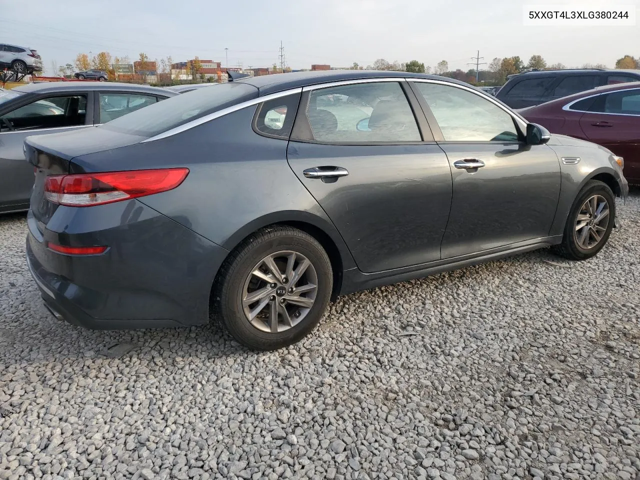 2020 Kia Optima Lx VIN: 5XXGT4L3XLG380244 Lot: 78044804