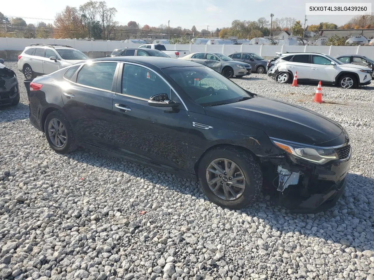 2020 Kia Optima Lx VIN: 5XXGT4L38LG439260 Lot: 78122134